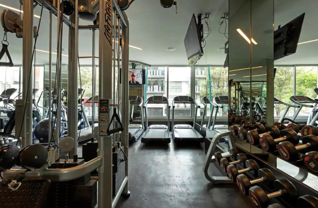 Departamento Mexicano En Polanco. Pool - Gym - Parking Мехіко Екстер'єр фото