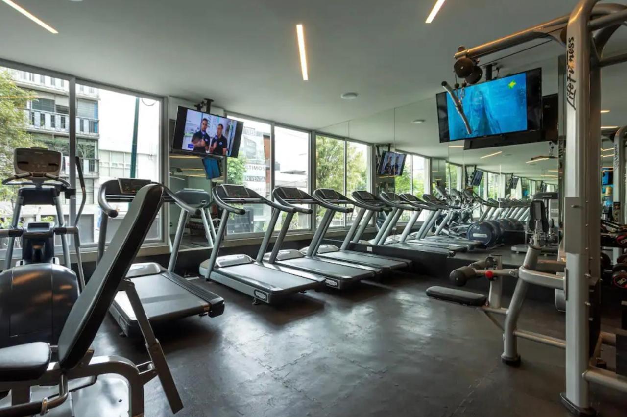 Departamento Mexicano En Polanco. Pool - Gym - Parking Мехіко Екстер'єр фото